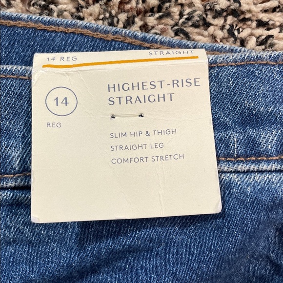 Universal Thread Highest-Rise Straight Blue Jeans Woman’s Various Sizes | NWT - Picture 11 of 11